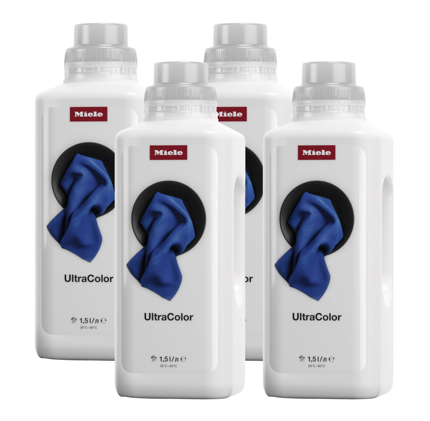 Набор для стирки цветного белья UltraColor Aqua WA UC 1501 L 1,5лх4 шт. Miele купить в Перми | Всегда в наличии! | Артикул 12647690 | Официальный сайт