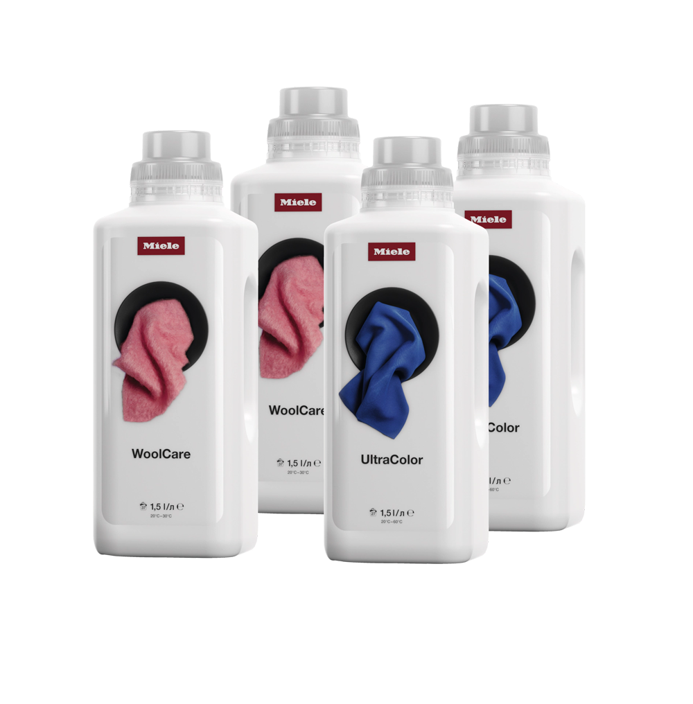 Набор для стирки деликатных тканей и изделий из шерсти WoolCare и цветного белья UltraColor Miele купить в Перми | Всегда в наличии! | Артикул 12144770 | Официальный сайт