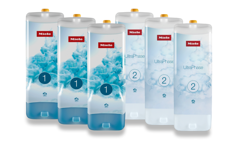 Набор картриджей для стирки UltraPhase Refresh Elixir (6 шт) Miele купить в Перми | Всегда в наличии! | Артикул 11615140 | Официальный сайт