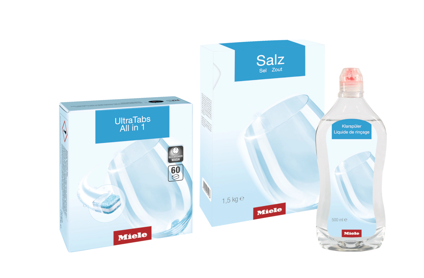 Стартовый набор для посудомоечных машин All in One Set Miele купить в Перми | Всегда в наличии! | Артикул 11530080 | Официальный сайт