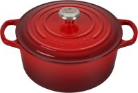 Кастрюля CI1177-CE вишневый Le Creuset купить в Перми | Всегда в наличии! | Артикул CI1177-CE | Официальный сайт