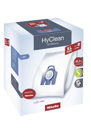 Комплект мешков пылесборников XL GN HyClean 3D Miele купить в Перми | Всегда в наличии! | Артикул 10455000 | Официальный сайт