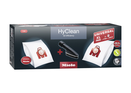 Комплект мешков-пылесборников Universal XL pack HyClean 3D FJM Miele купить в Перми | Всегда в наличии! | Артикул 11476580 | Официальный сайт